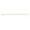 Alargador Collar Plata Dorada