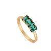 Anillo Afrodita Plata Dorada