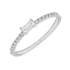 Anillo Aura Diamantes 0,26ct G-VS Oro Blanco 18K
