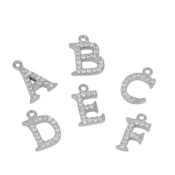Anillo Basic Letter Plata