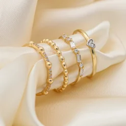 Anillo Beth Oro 18K