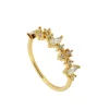 Anillo Claire Plata Dorada