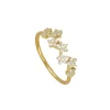 Anillo Coimbra Plata Dorada
