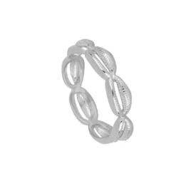 Anillo Conchas Plata
