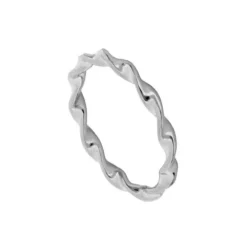 Anillo Curly Plata