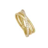 Anillo Denisse Plata Dorada