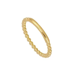 Anillo Donna Plata Dorada