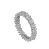 Anillo Dulce White Plata