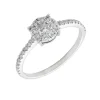 Anillo Eliza Diamantes 0,40ct DF-VS1 Oro Blanco 18K