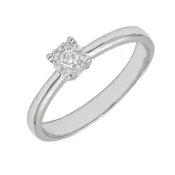 Anillo Elsa Diamantes G-VS Oro Blanco 18K