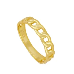 Anillo Esli Plata Dorada