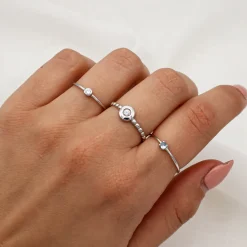 Anillo Kai Blue Oro Blanco 18K