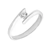 Anillo Keila Oro Blanco 18K