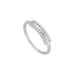 Anillo Leah Plata
