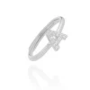 Anillo Letter Plata