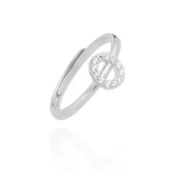 Anillo Letter Plata