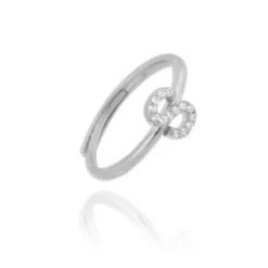 Anillo Letter Plata