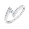 Anillo Loud Oro Blanco 18K
