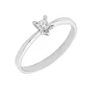 Anillo Luar Oro Blanco 18K