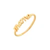 Anillo Mamá Plata Dorada