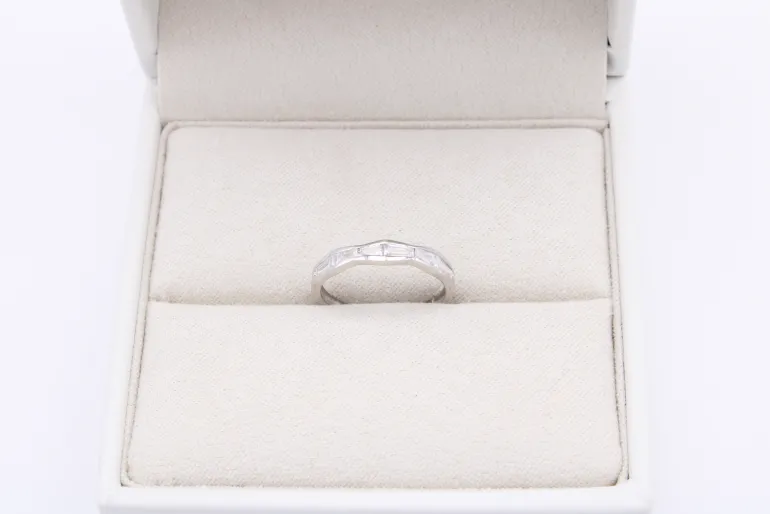 Anillo Mirror Oro Blanco 18K