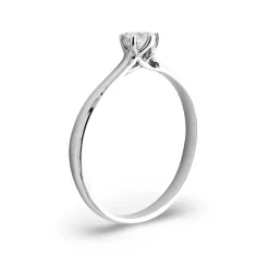 Anillo Monique Diamante 0,20ct G-VS Oro Blanco 18K
