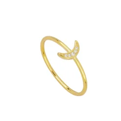 Anillo Moonlight Plata Dorada