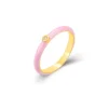 Anillo Muffin Rosa Plata Dorada
