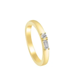 Anillo Nalia Plata Dorada