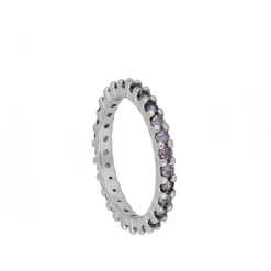 Anillo Nara Lila Plata