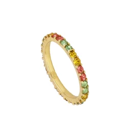 Anillo Narella Plata Dorada