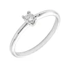 Anillo Ophal Diamante 0,10ct Oro Blanco 18K