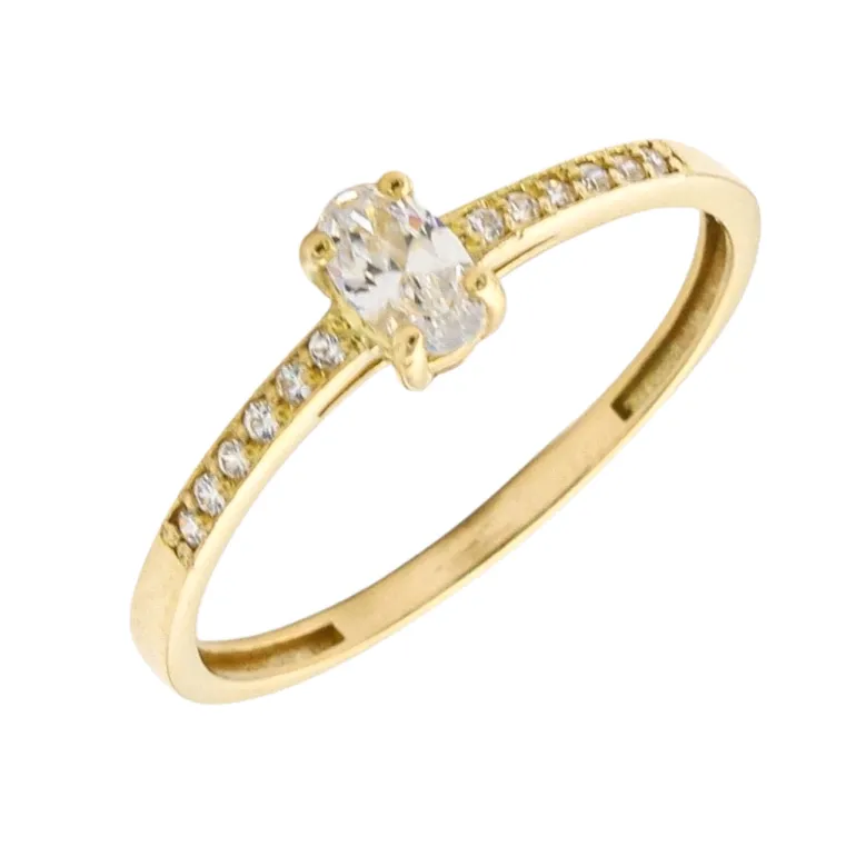 Anillo Ovale Oro 18K