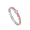Anillo Roli Rosa Plata