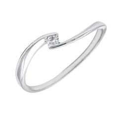Anillo Scarlett Diamante G-VS Oro Blanco 18K