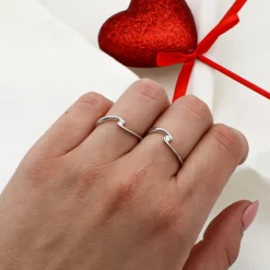 Anillo Scarlett Diamante G-VS Oro Blanco 18K