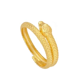 Anillo Serpil Plata Dorada