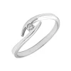 Anillo Shania Diamante 0,025ct G-VS Oro Blanco 18K