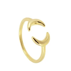 Anillo Siena Plata Dorada