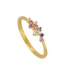 Anillo Silveria Plata Dorada