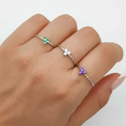 Anillo Snow Plata