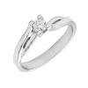 Anillo Tori Diamante G-VS Oro Blanco 18K