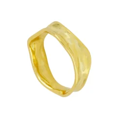 Anillo Tyra Plata Dorada