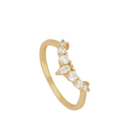 Anillo Valeria Plata Dorada