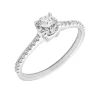 Anillo Valerie Diamantes 0,55ct DF-VS GIA Oro Blanco 18K