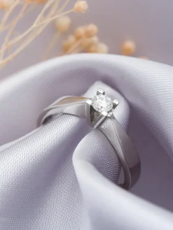 Anillo Varenna Diamante 0,19ct G-VS Oro Blanco 18K