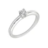 Anillo Venezia Diamante 0,20ct G-VS Oro Blanco 18K