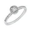 Anillo Virna Diamantes 0,21ct G-VS Oro Blanco 18K