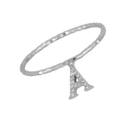 Anillo Vita Letter Plata
