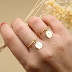 Anillo Vita Medal Plata Dorada